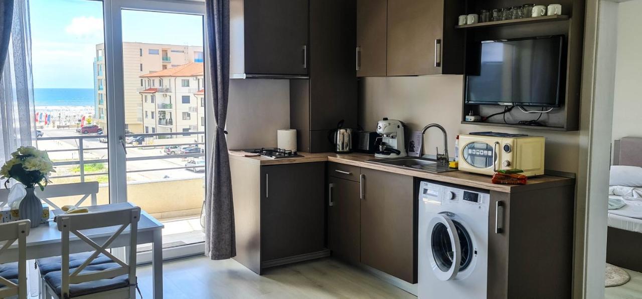 Luiza Apartament - Bavaro Residence - Mamaia Nord ナボダリ エクステリア 写真